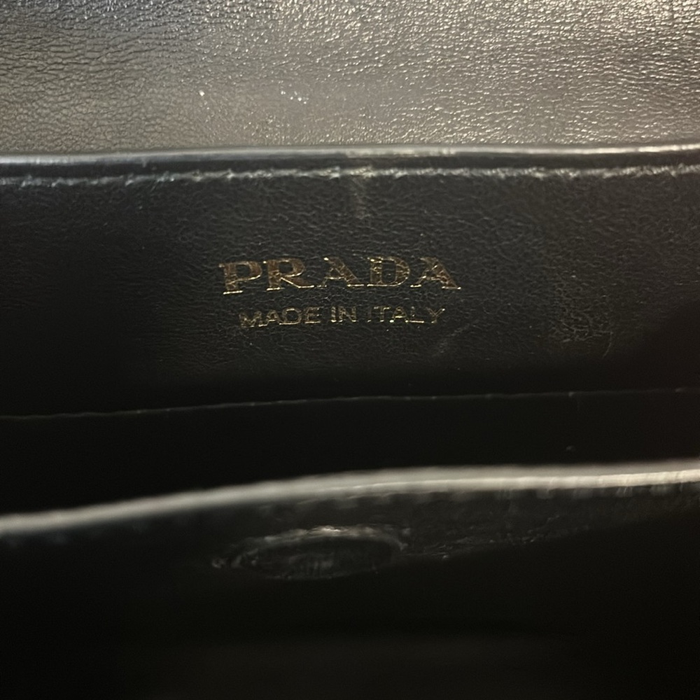 Small Prada Saffiano Double Bag - Picture 14 of 16